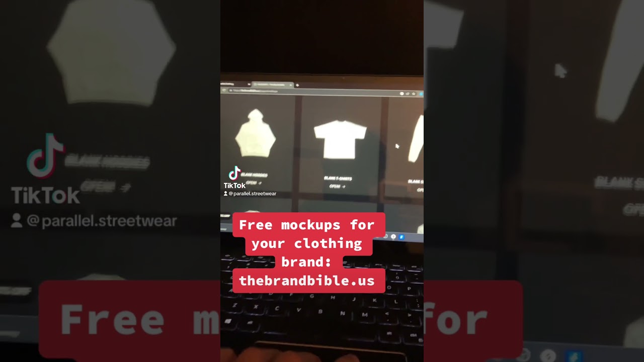 Free Mockups For Your Clothing Brand #shorts