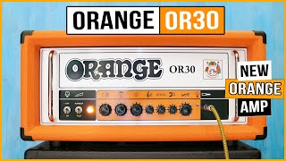 Video thumbnail for Orange OR30 - NEW ORANGE AMP! by Toby's Guitar Gear Demos 🎵