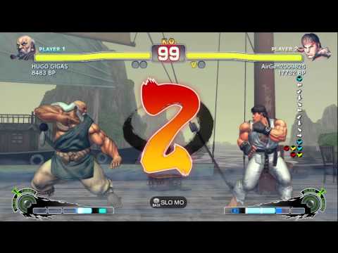 Air [Ryu] vs HUGO GIGAS [Gouken] SSF4 Japanese Online Ranked Matches - TRUE-HD