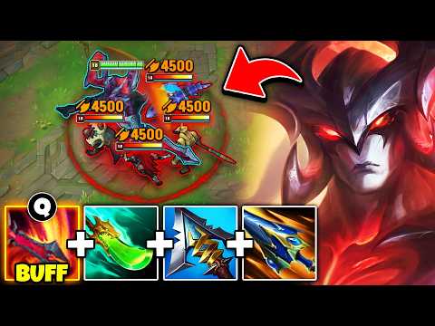 RIOT JUST BROKE AATROX WITH THESE Q BUFFS... THEY MIGHT NEED TO REVERT THIS