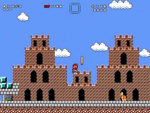 Super Mario Bros. X2 Beta 4.4.1 - Retro City (Custom Level)