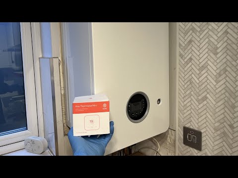 Hive Thermostat Mini Installation In 10 Mins - Combi Boiler Wiring | Worcester 2000