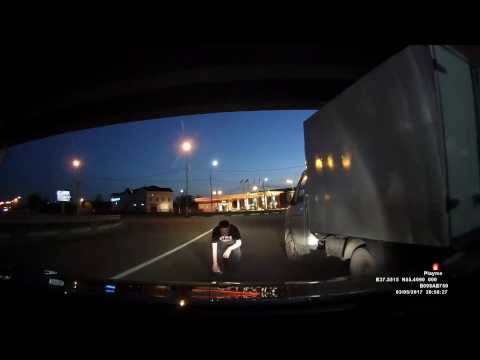 Ненормальный на дороге