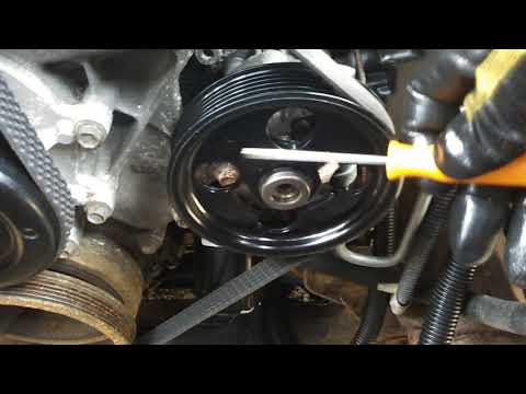 2006 Dodge Dakota - power steering pulley not available from Mopar nor aftermarket - temp solution