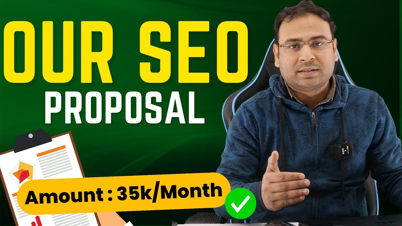 SEO Proposal that we are sending to our Clients | Umar Tazkeer