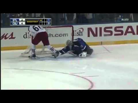 Rick Nash Shootout Goal 3/7/11 Columbus vs. St.Louis