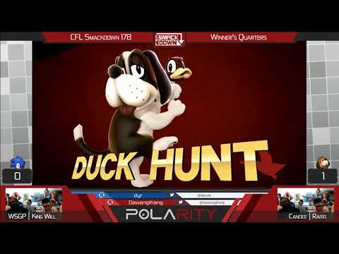 CFL Smackdown 178 WiiU - KingWill (Sonic) vs Raito (Duck Hunt) - Winners Quarters