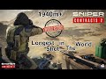 Sniper Ghost Warrior Contracts 2 Longest shot in the world 1940.8m