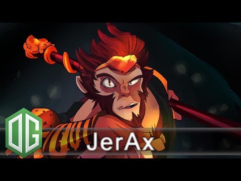 OG.JerAx Monkey King Gameplay - Ranked Match - OG Dota 2.