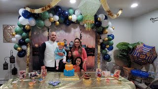A budget friendly Morrocan themed birthday party! Shayan turns 1!