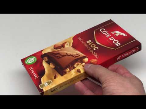 Côte d'Or Bloc Lait Noisettes Entières 180g