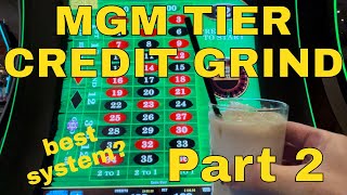 MGM Tier Credit Grind Part 2 - MGM Grand Las Vegas #subscribe