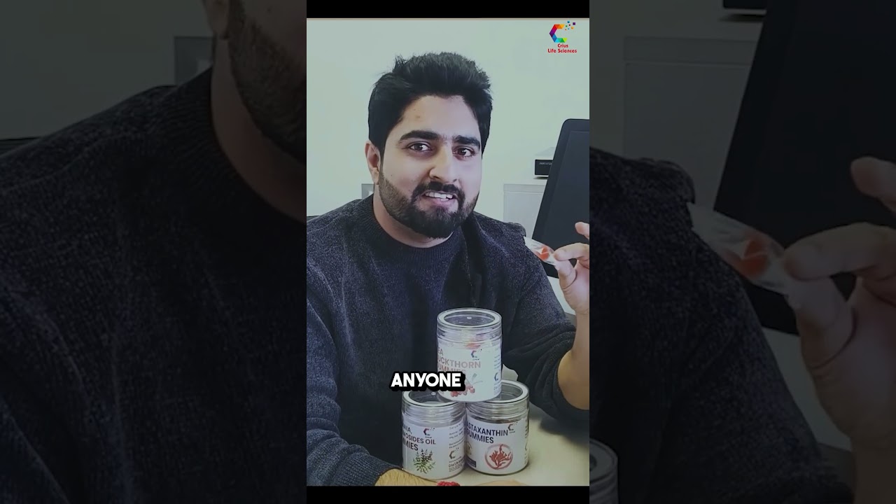 Say Hello to Oil-Infused Wellness – The Future of Gummies is Here! 🧸#gummies #crius #crams