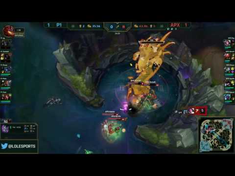 LoL Highlights P1 vs APX Game 3   LCS NA Summer 2016 18 06 2016   Phoenix1 vs Apex Gaming