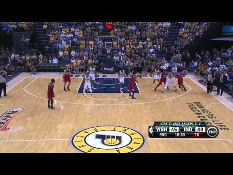 NBA Playoffs: John Wall vs Indiana Pacers 14.05.13 (Round 2 - Game 5)