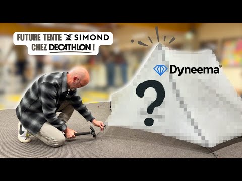 La tente Dyneema que prépare Decathlon pour 2026