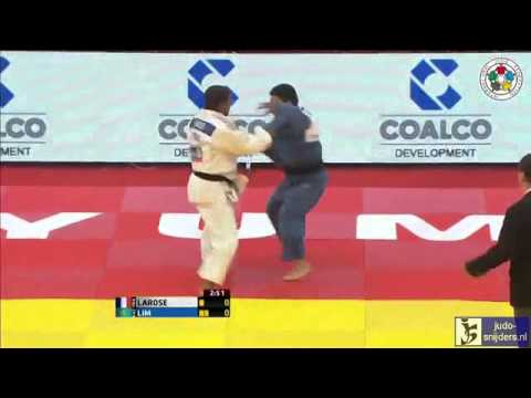 Judo 2013 World Masters Tyumen: Larose (FRA) - Lim (KAZ) [-66kg] semi final