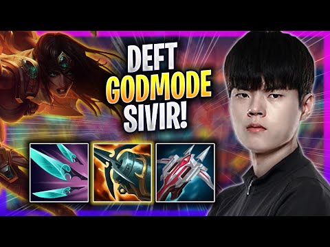 DEFT LITERALLY GOD MODE WITH SIVIR! - DK Deft Plays Sivir ADC vs Kai'sa! | Season 2023