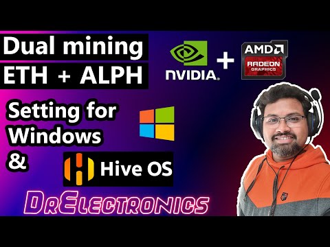 Dual Mining ETH + ALPH on Nvidia & AMD, Windows and HiveOS Settings