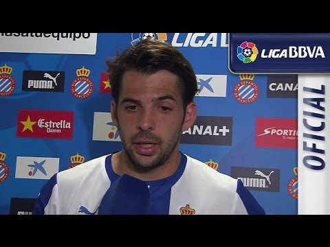 Interview Víctor Sánchez after RCD Espanyol (1-2) UD Almería - HD