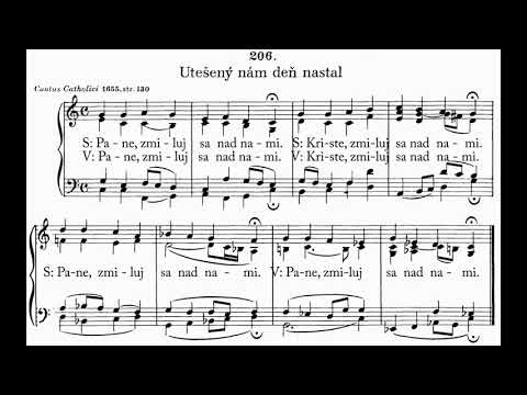 JKS 206 - veľkonočné Kyrie na nápev "Utešený nám deň nastal"