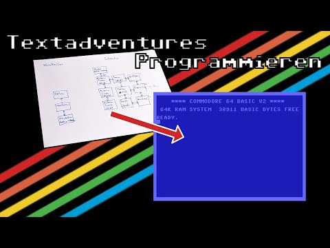 Die Spielwelt in den C64 übertragen - Adventurekurs für BASIC Einsteiger