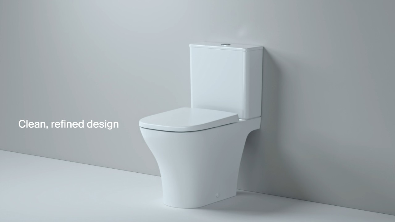 Close coupled toilets White Optica A341V1D00H + A342V16000 + A801F72001 Roca