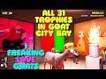 Goat Simulator Remastered 2024 I Freaking Love Goats Achievement All 31 Trophies Goat City Bay