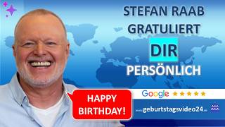 Stefan Raab – Beispielvideo zum Geburtstag