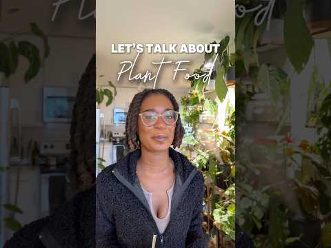 Are you feeding your plants? 🪴Plant food can be confusing! Let’s talk about it #plantfood #plantmom