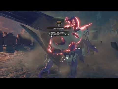 Monster Hunter Rise USJ Event Rampage Apex Arzuros S+ Lance solo