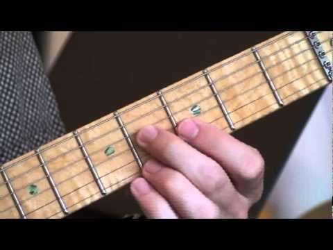 E Major Blues 3 - Rhythm 2 Guitar.wmv