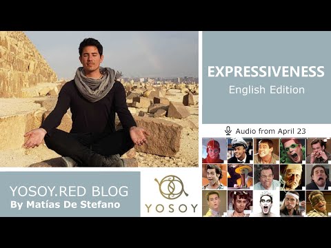 Day 263 - EXPRESSIVENESS - Matías De Stefano - YOSOY BLOG: Throat-Physical-Aries, Read by Carey 4/23