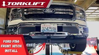 How to install a front tow hitch on a 2016-2026 Ford F-150