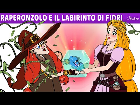 Raperonzolo e Il Labirinto Di Fiori | Storie Per Bambini Cartoni Animati I Fiabe e Favole