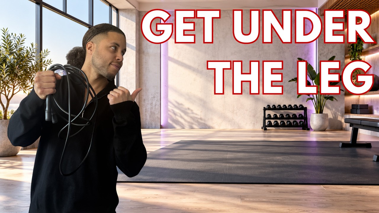 Geraldo Alken demonstrates the jump rope toad step by step, from crossover mechanics to the full freestyle trick.