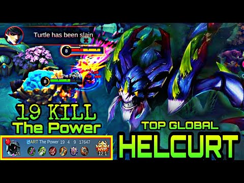 GAMEPLAY TOP GLOBAL HELCURT🔥HYPER HELCURT🔥BUILD HELCURT 2021🔥NON STOP HUNTING BY The Power🔥MLBB
