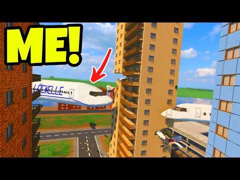 Planes VS Building Collapsing Destruction! Teardown Gameplay