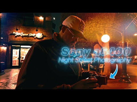 Sony a6400: Still good for photo in 2026? [Night Street Photo Vlog]