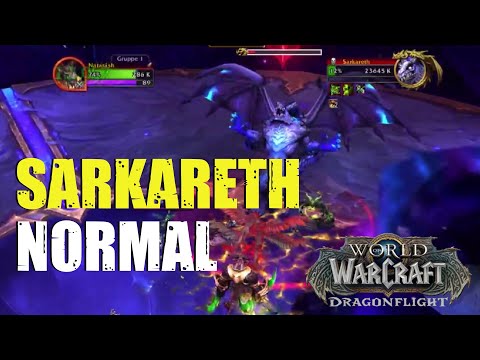 Schuppenkommandant Sarkareth Boss Fight Normal Kill | Melee dps | Aberrus | WoW Dragonflight 10.1