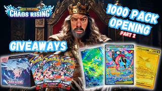 CHAOS RISING MSRP OPENING (Part 2) + GIVEAWAYS LIVE!