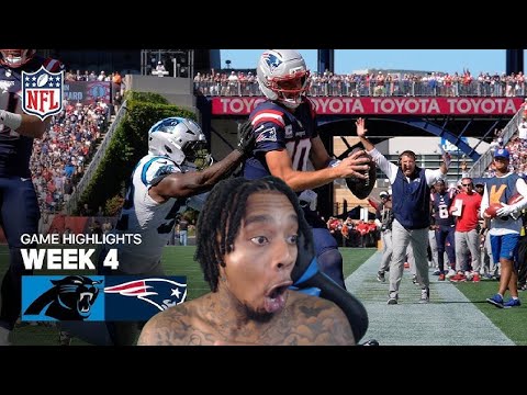 FlightReacts To Panthers vs. New England Patriots Game Highlights | 2025 NFL Season Week 4!