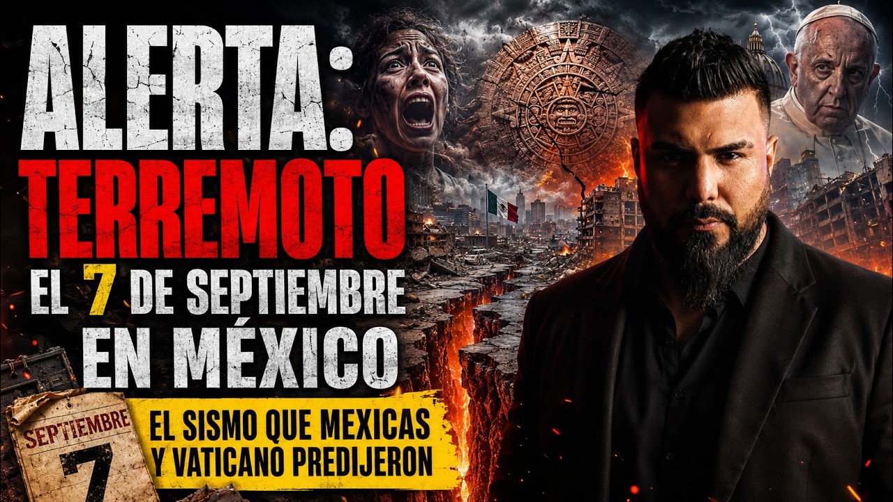 ALERTA: Terremoto el 7 de septiembre en México: el sismo que mexicas y Vaticano predijeron