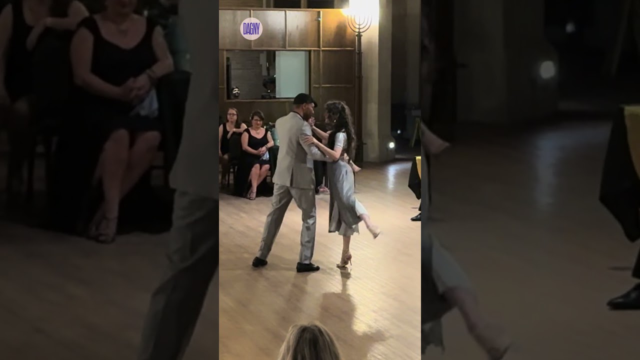 Dagny Miller & James Valentino tango to “Bélgica” by Rodolfo Biagi at Motown Tango Marathon (4/9)