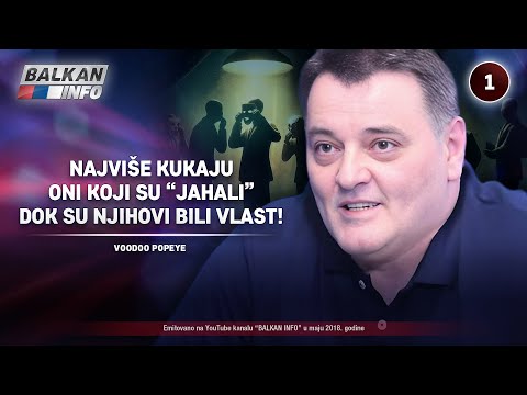 INTERVJU: Voodoo Popeye - Najviše kukaju oni koji su "jahali" dok su njihovi bili vlast! (29.5.2018)