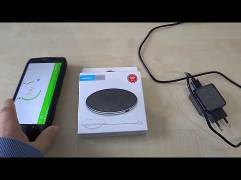 Ulefone 10W 9V Fast Charging Qi Wireless Desktop Charger Pad - Black