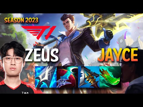 T1 Zeus JAYCE vs MALPHITE Top - KR Ranked