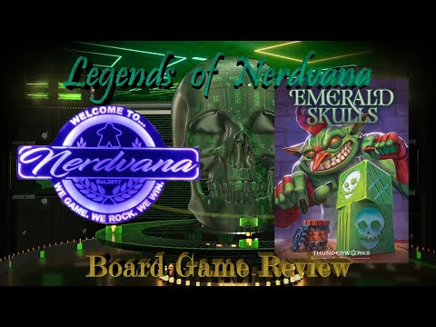 Emerald Skulls - Legends of Nerdvana Review