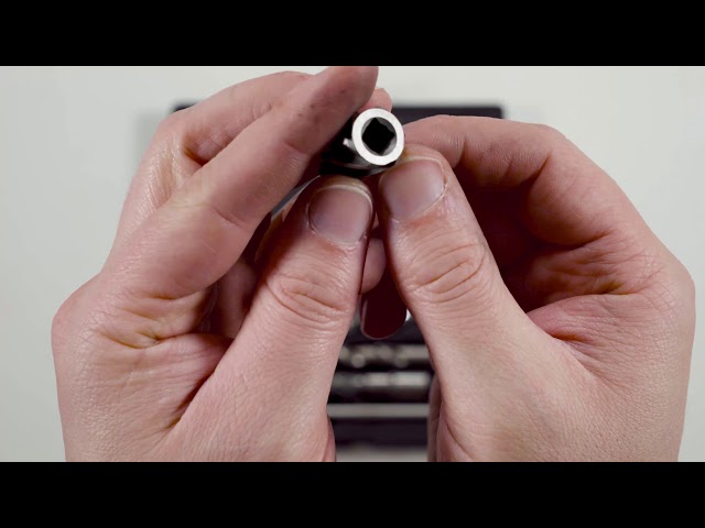 Video teaser for KS TOOLS 150.2410 1/4" MASTER ABS-Sensoren-Reibahlen-Satz 8-tlg. (Unboxing)