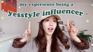 Being a Yesstyle Influencer | How to get free products and earn commission!